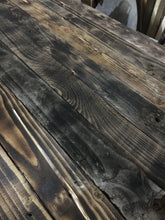 Load image into Gallery viewer, 10 Sq M - Scorched Reclaimed Pallet Wood Wall Cladding
